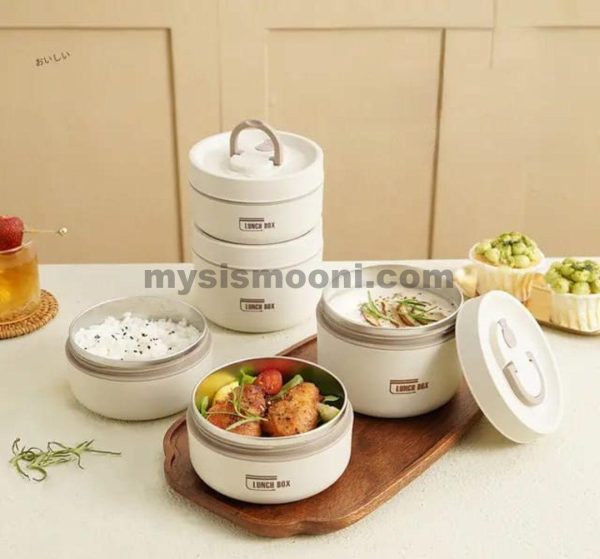 لانچ باکس کرم فلاسک غذا داخل استیل