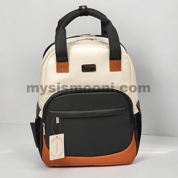 کیف کوله ای کوکالو سفید مشکی