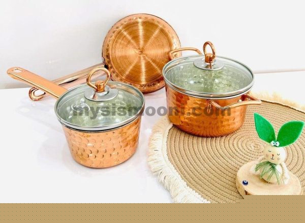 سرویس قابلمه کودک مسی 5 تکه سورمس Soormes