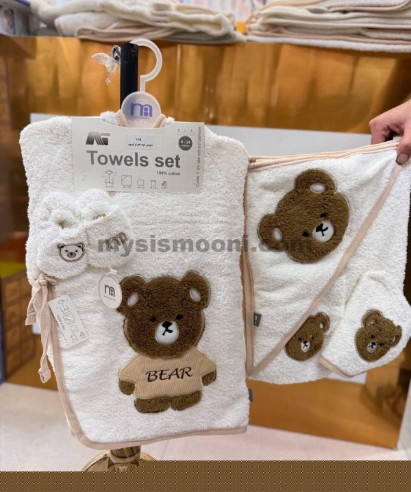 حوله پنج تیکه مادرکر طرح BEAR